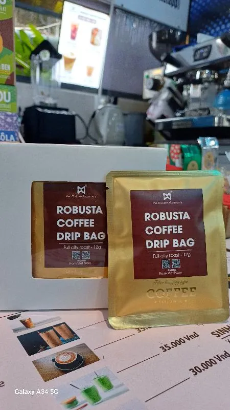 [Me Coffee Roastery] Cà phê phin giấy Robusta 12g×6 (1 hộp)