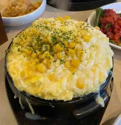 コーンチーズ茶碗蒸し