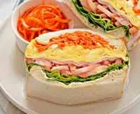 Sandwich cà rốt bào
