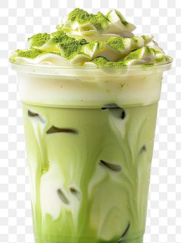 Matcha cream latte đá