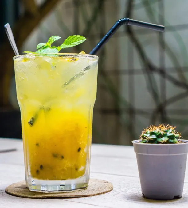 Soda chanh dây đá