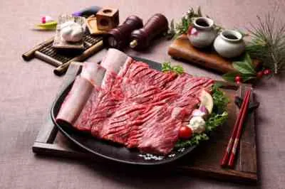 Sườn bò tươi 600g (2 người) + trứng hấp + bánh kim chi + món ăn kèm