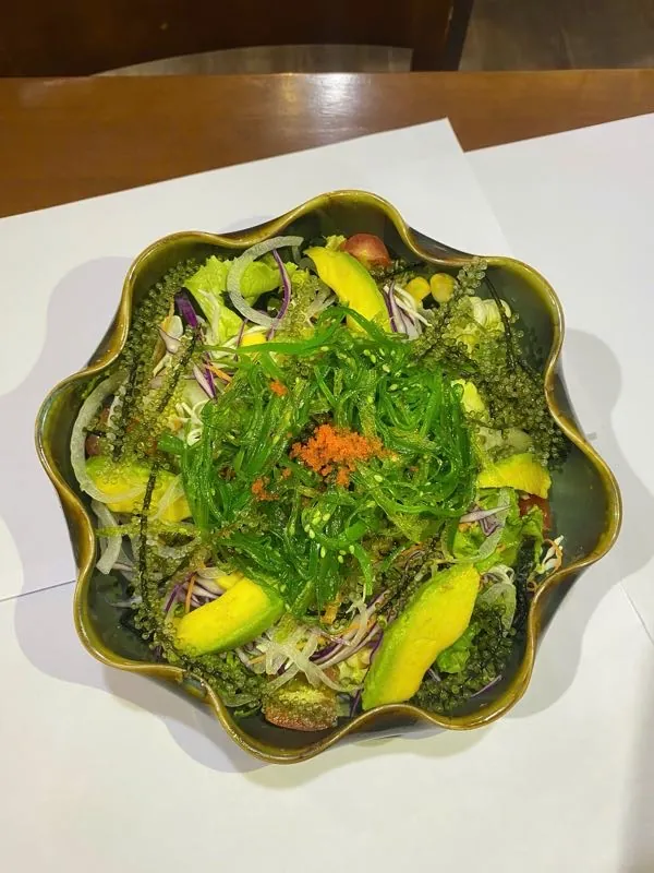 ごま和えわかめサラダ