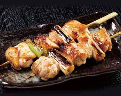 長ネギ鶏串