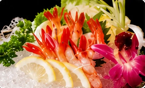 Sashimi Tôm Ngọt