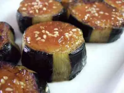 Cà tím sốt miso