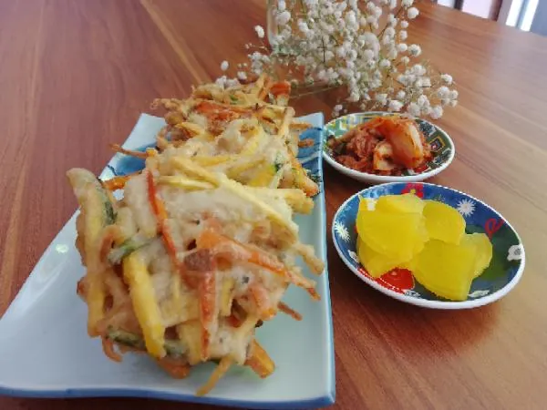 Kakiage (tempura rau tổng hợp)