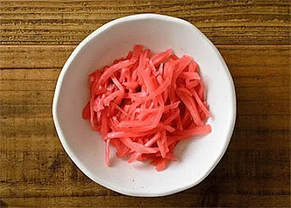 Gừng đỏ bào sợi