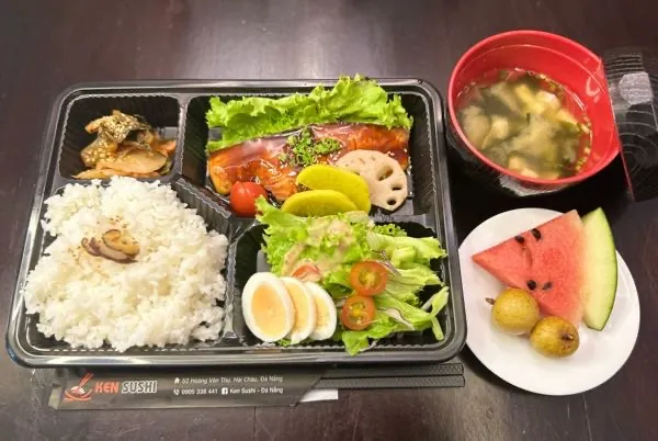 테리야키 연어 세트