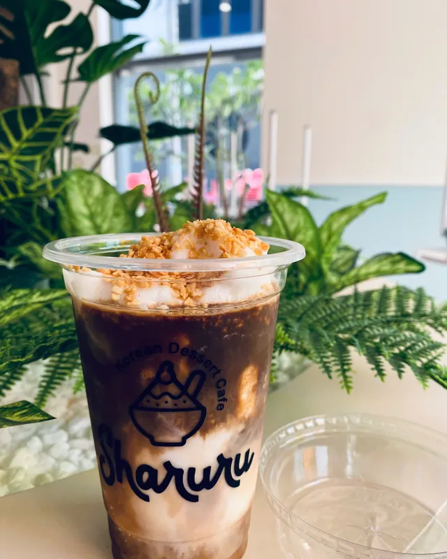 Cà phê dừa bingsu