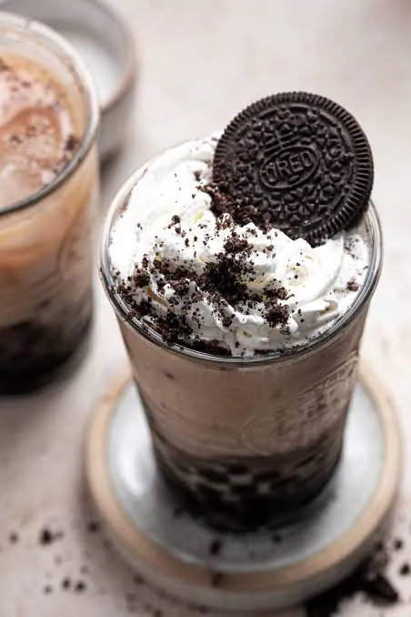 Trà sữa kem cheese oreo