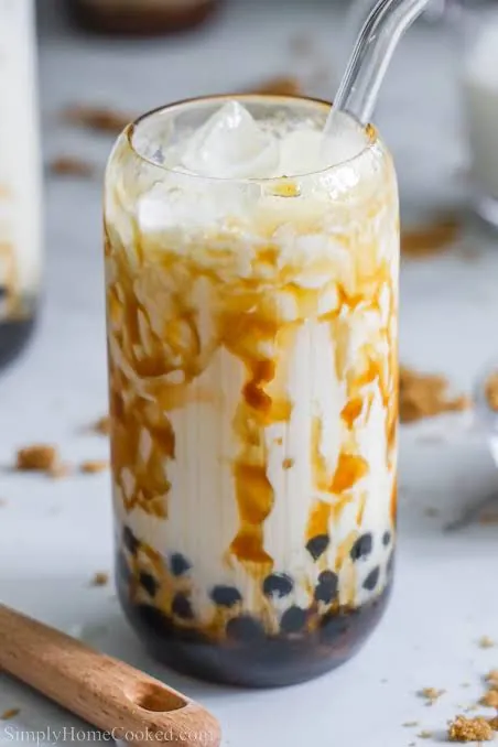 Sữa tươi trân châu đường đen