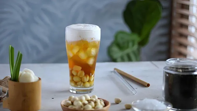 Trà sữa sen Huế