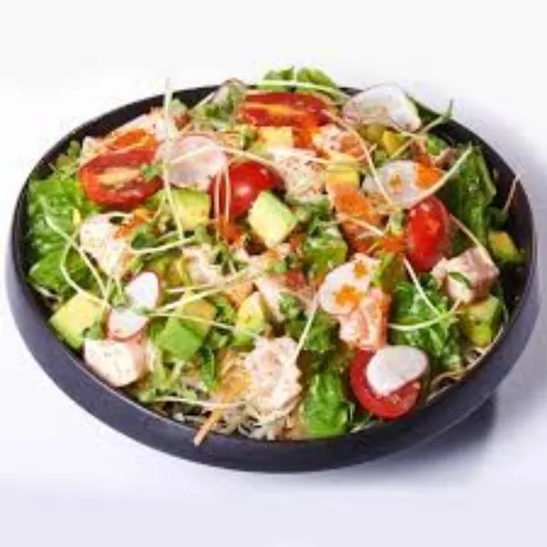 Salad bơ cá hồi