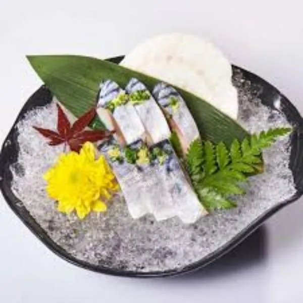 Sashimi cá thu ngâm giấm