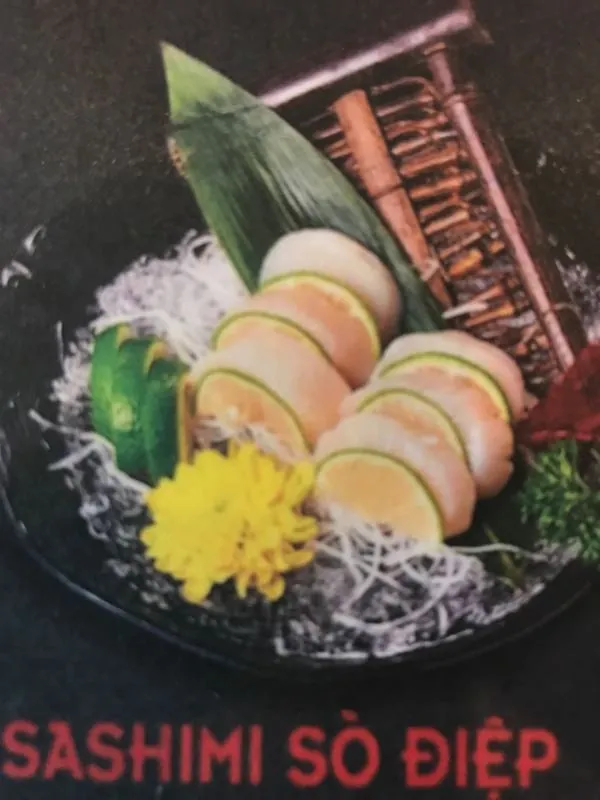 Sashimi sò điệp