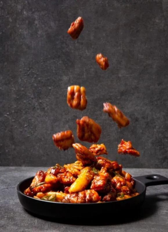 Gà nướng BBQ than hoa(nửa con)
