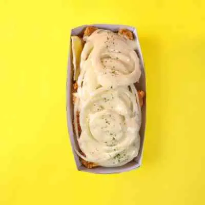 Gà sốt kem hành(nửa con)