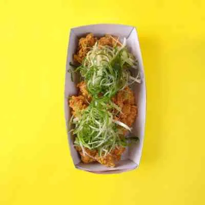 Gà hành lá không xương(nửa con)