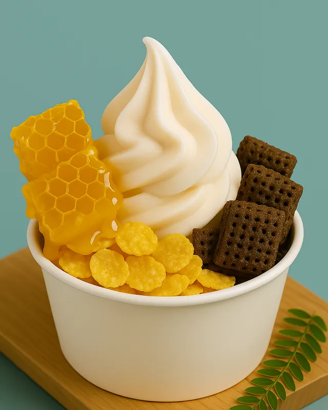 ★Combo đề xuất★ Kem sữa chua + (Honeycomb + Honeycomb + Corn Flakes + Chex)