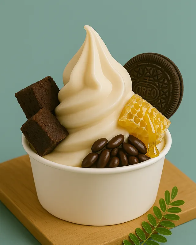 ★Combo đề xuất★ Kem sữa chua + (Honeycomb Honey + Chocolate Sunflower Seeds + Brownie + Oreo Cookies)
