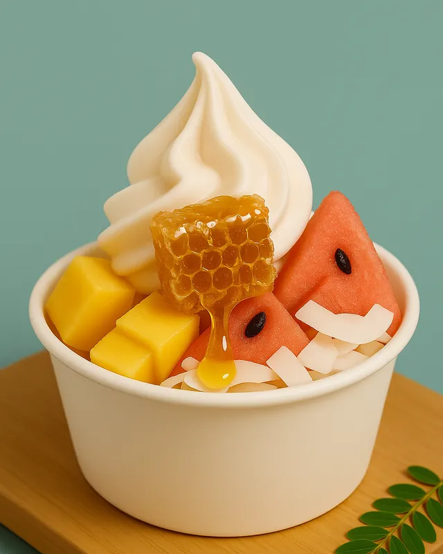 ★Combo đề xuất★ Kem sữa chua + (Honeycomb Honey + Mango + Watermelon + Coconut Slice)