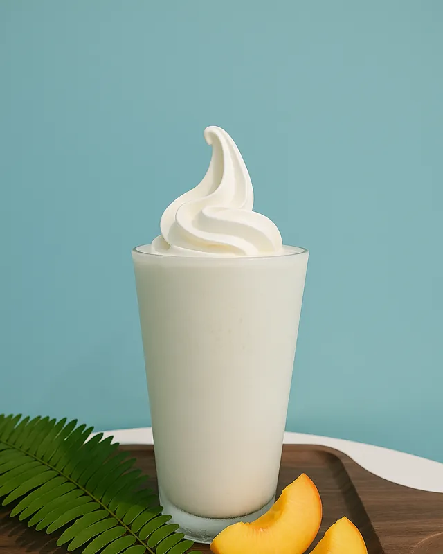 Sinh tố sữa chua đào 500ml