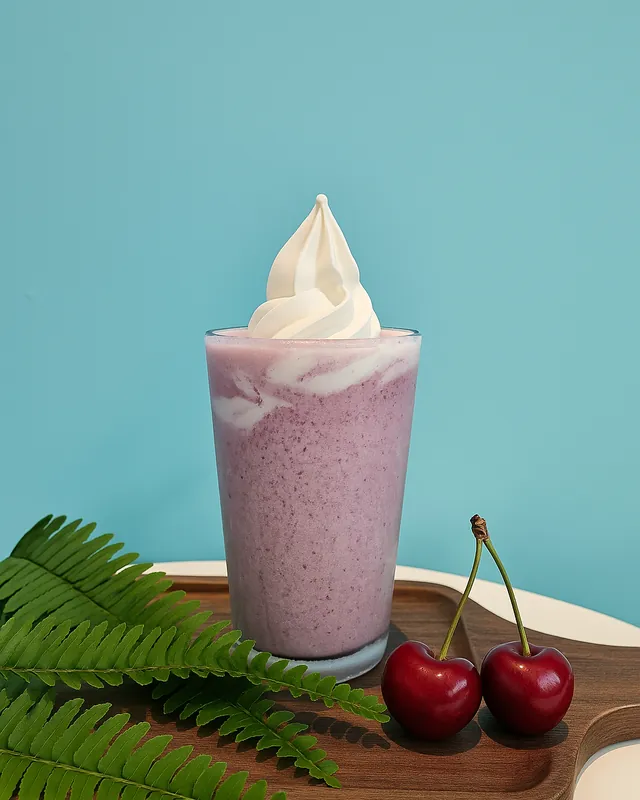 Sinh tố sữa chua cherry 500ml