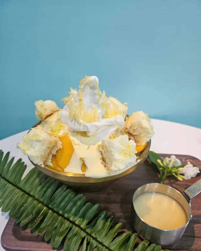 Bingsu xoài phô mai