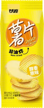 Bánh Snack Khoai Tây Cam Nguyên Vị Nguyên Bản 40g