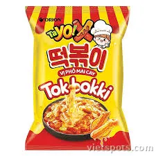 Snack Tayox Vị Tokbokki Phô Mai Cay 60g