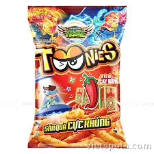 Toonies Snack Cay Vị Ớt Đỏ Mexico 60g