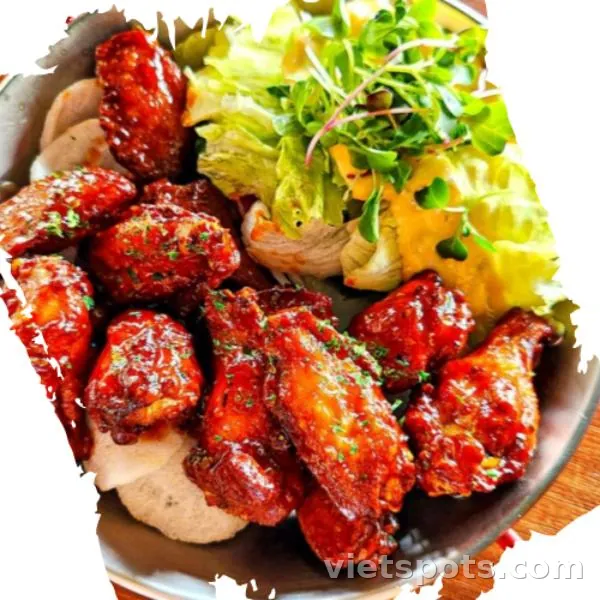 Cánh gà sốt cay ngọt