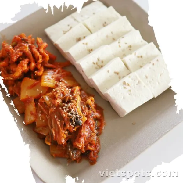 Đậu hũ kimchi