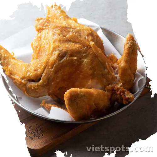 Gà rán kiểu xưa (nguyên con)