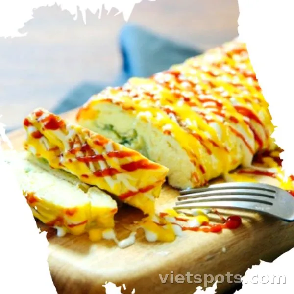 Trứng hấp phô mai