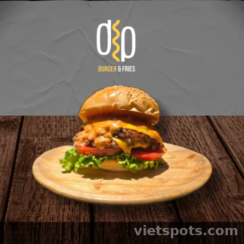 Burger phô mai 2 lớp thịt