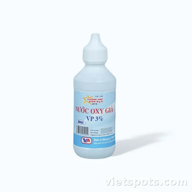 Nước Oxy già VP 3% VĨNH PHÚC (60ml)