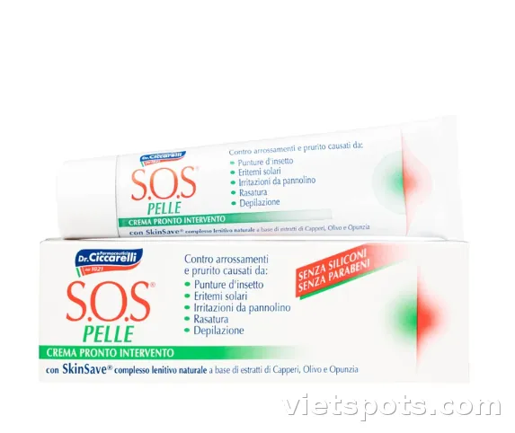 닥터 치카렐리 S.O.S 펠레 스킨 레스큐 크림 25ml, 진정 크림