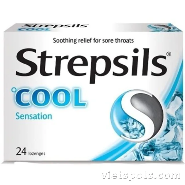 Strepsils Cool Lozenges 24 tablets