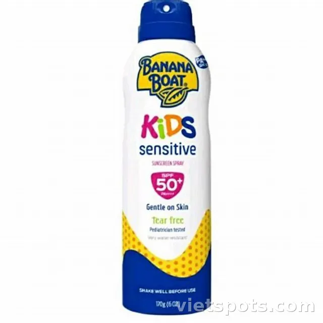 Banana Boat Kids Sensitive Sunscreen Spray 170g