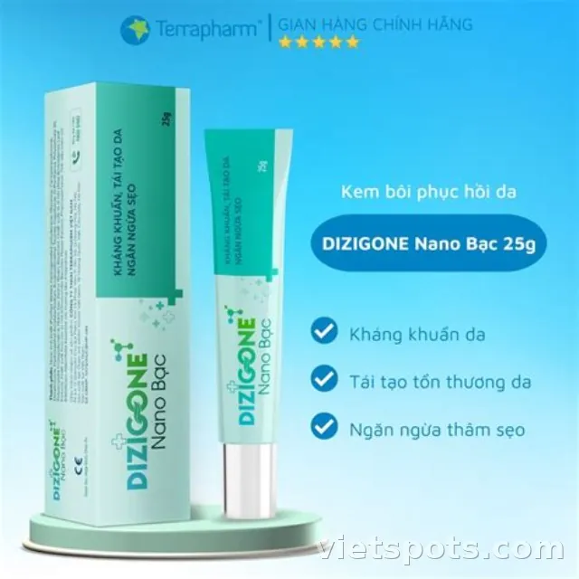 Dizigone Antibacterial Skin Recovery Cream