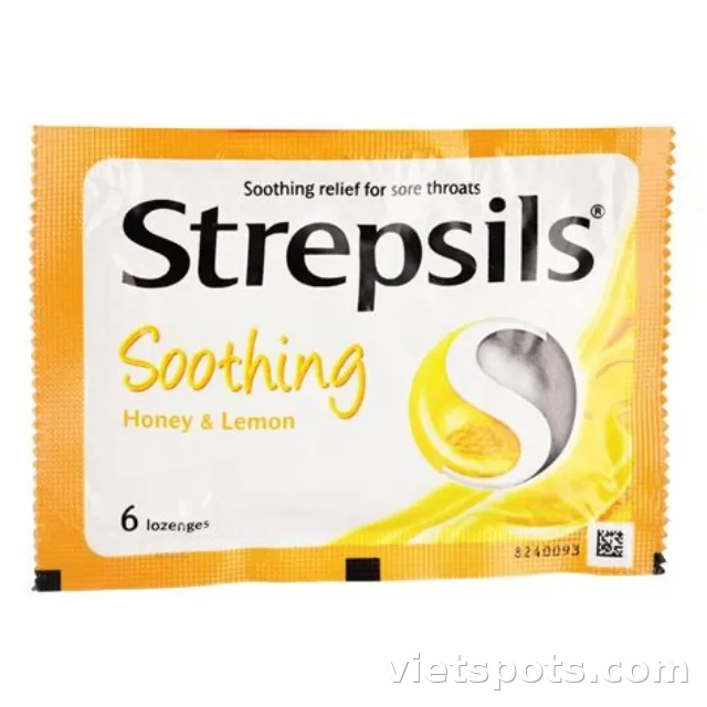 Strepsils Soothing Honey & Lemon box of 100