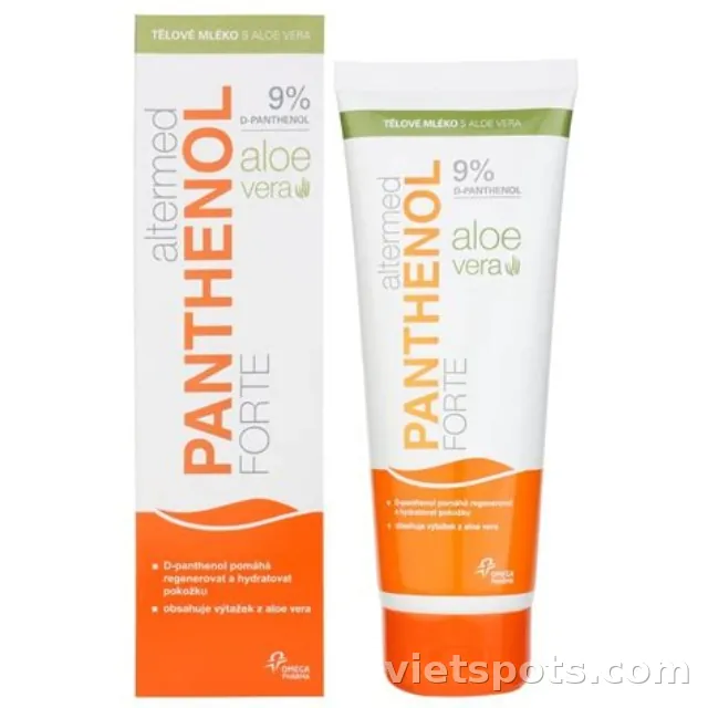 Panthenol + Aloe Vera Cream 75ml