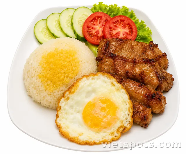 Xôi Thịt Bò Nướng