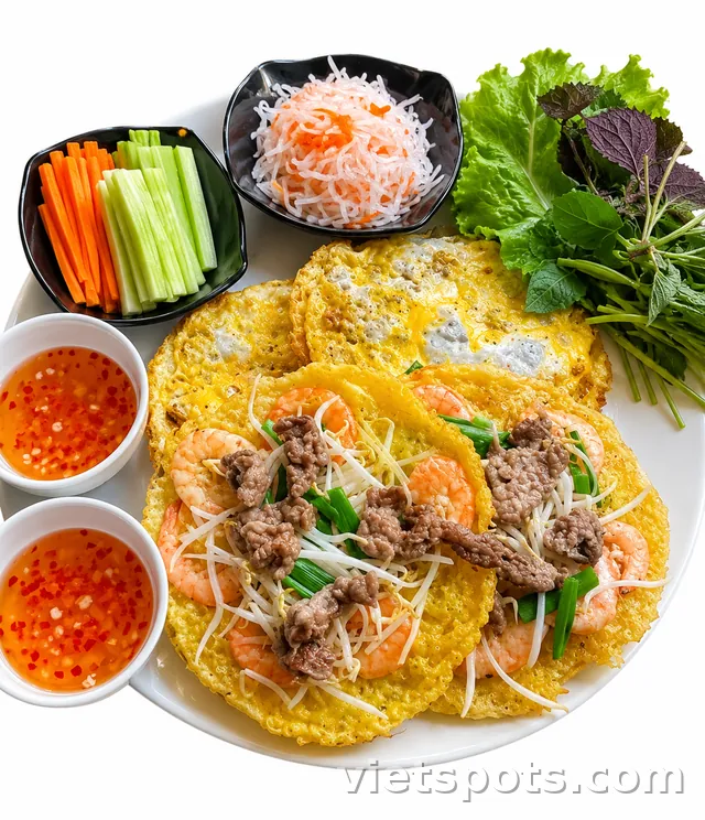 Bánh Xèo (Thịt Bò + Tôm)
