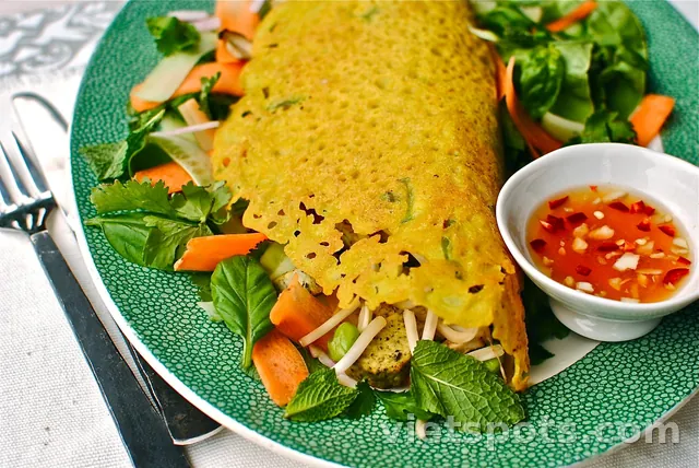 Bánh Xèo Rau Củ
