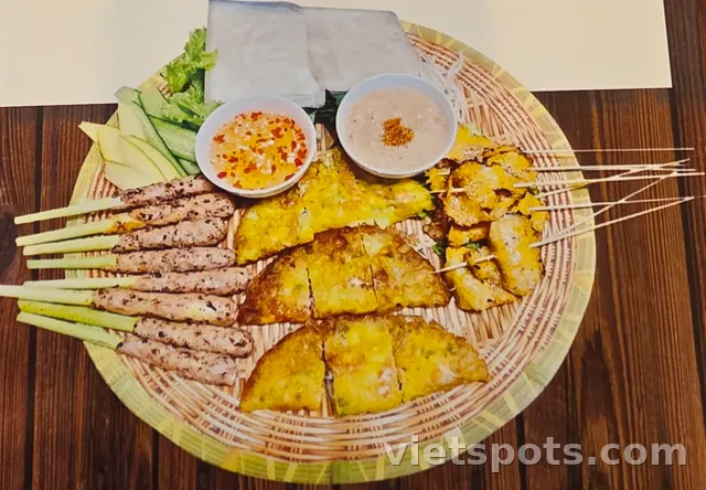 Set Bánh Xèo, Thịt Bò Nướng, Nem Lụi Miss Nhi