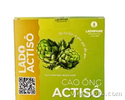 LADO ACTISO Cao ống Xanh (Hộp 10 ống)