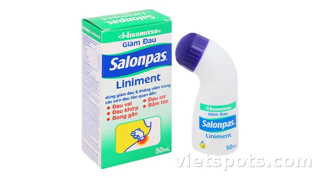 Salonpas Liniment Dầu xoa (50ml)
